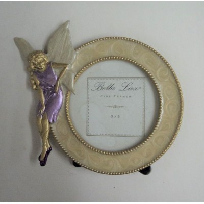 Bella Lux Fine Frames 3x3 Purple Angel Wing Ballerina Angels Ballet Shoes   362413953138